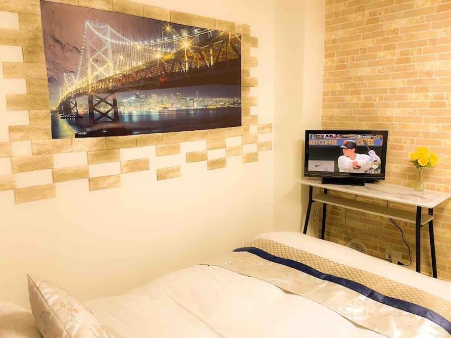 203 Oshiage Sta 3Mins Walk! Wi-Fi Elevator 4Pax Apartamento Tóquio Exterior foto