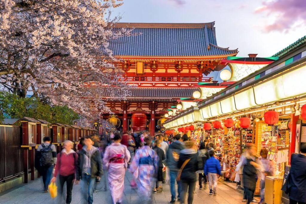 203 Oshiage Sta 3Mins Walk! Wi-Fi Elevator 4Pax Apartamento Tóquio Exterior foto
